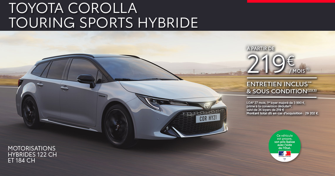 Toyota Corolla Touring Sports Hybride